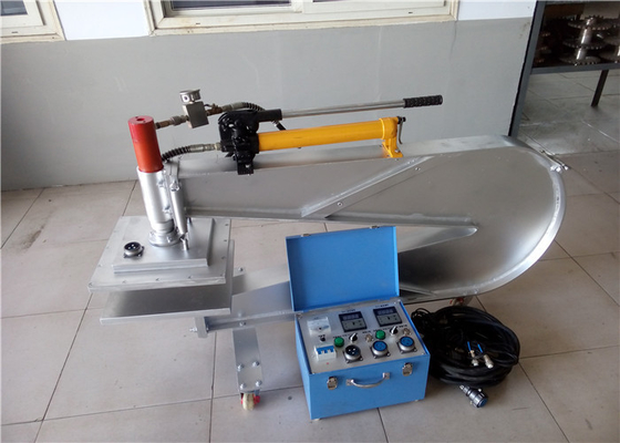 Ручная машина ремонта резинового пояса гидравлической прессы оборудованная с колесами